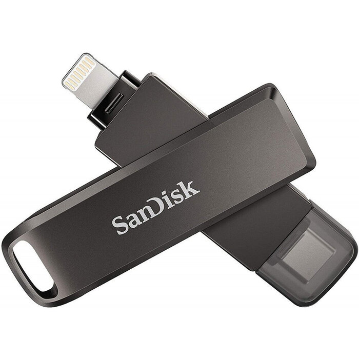 USB Flash накопитель SanDisk iXpand Luxe (SDIX70N-064G-GG6NN) 64 ГБ, черный №1