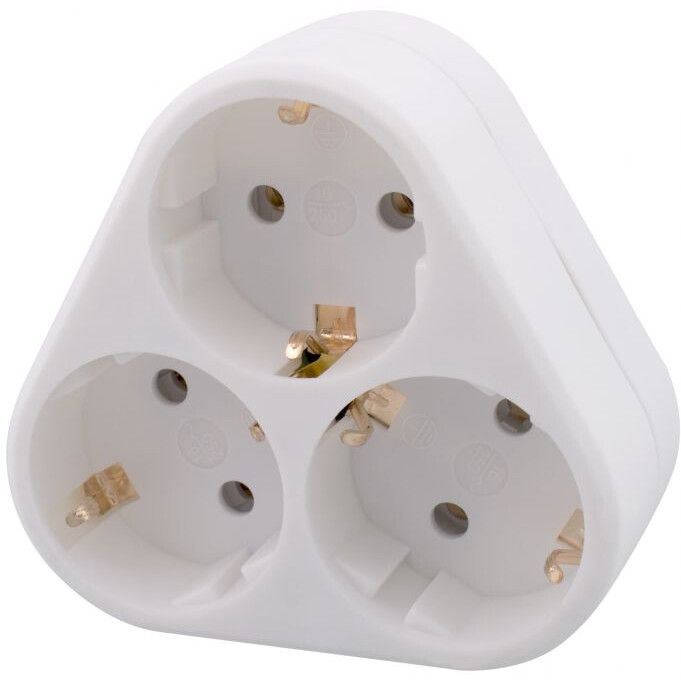 Сетевой разветвитель СТАРТ SA1/3-ZD 30/60, Белый детальное изображение - 1