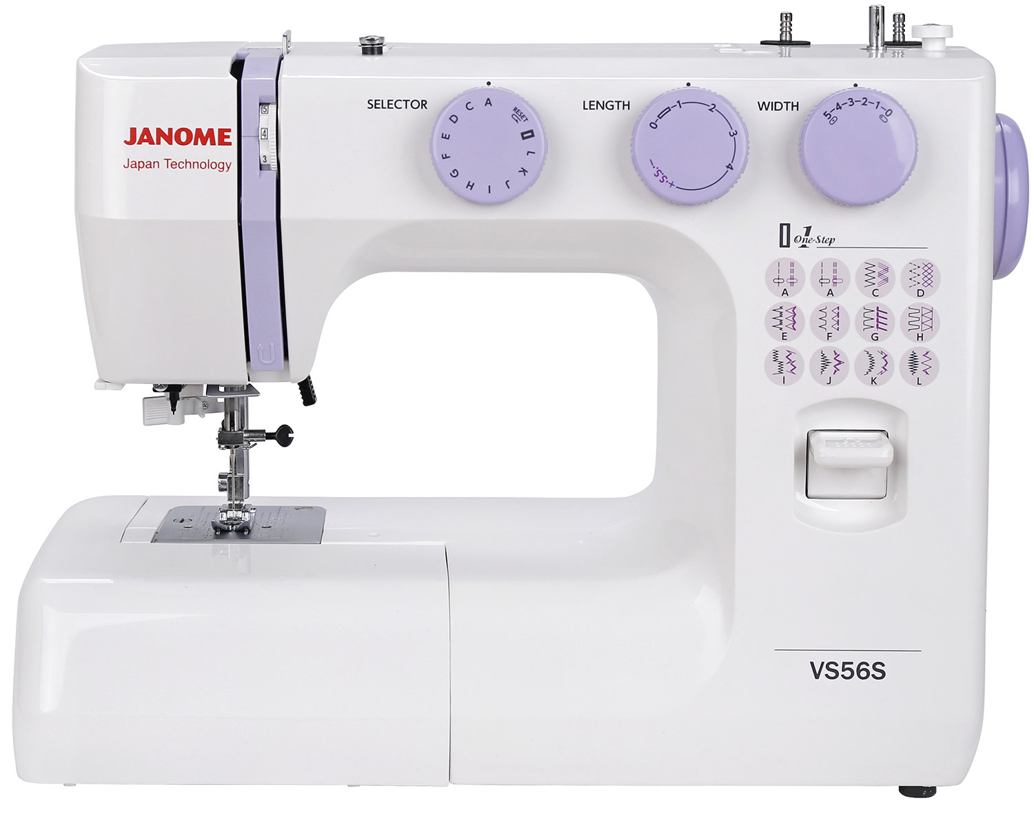 Швейная машина Janome VS 56 S, Белый детальное изображение - 1