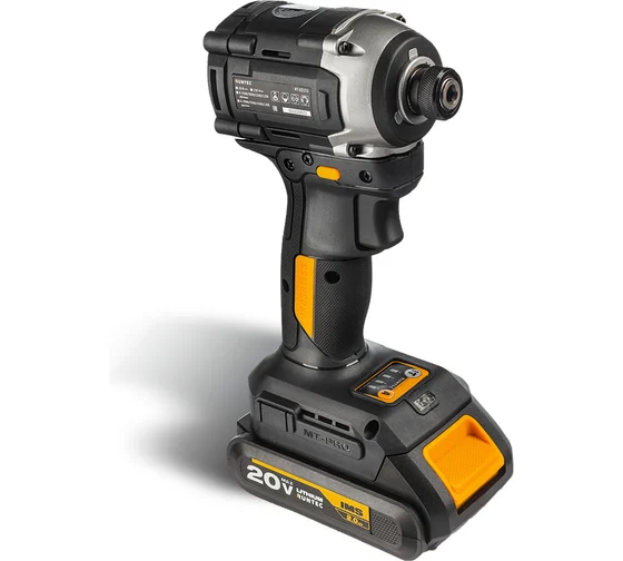 Аккумуляторная дрель-шуруповерт RUNTEC PRO RT-ED233, 18 В, 230 Нм, 2 А·ч детальное изображение - 2