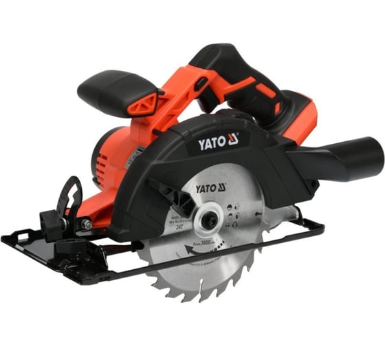 Аккумуляторная циркулярная пила YATO YT-82811, 165 мм, 3800 об/мин детальное изображение - 1
