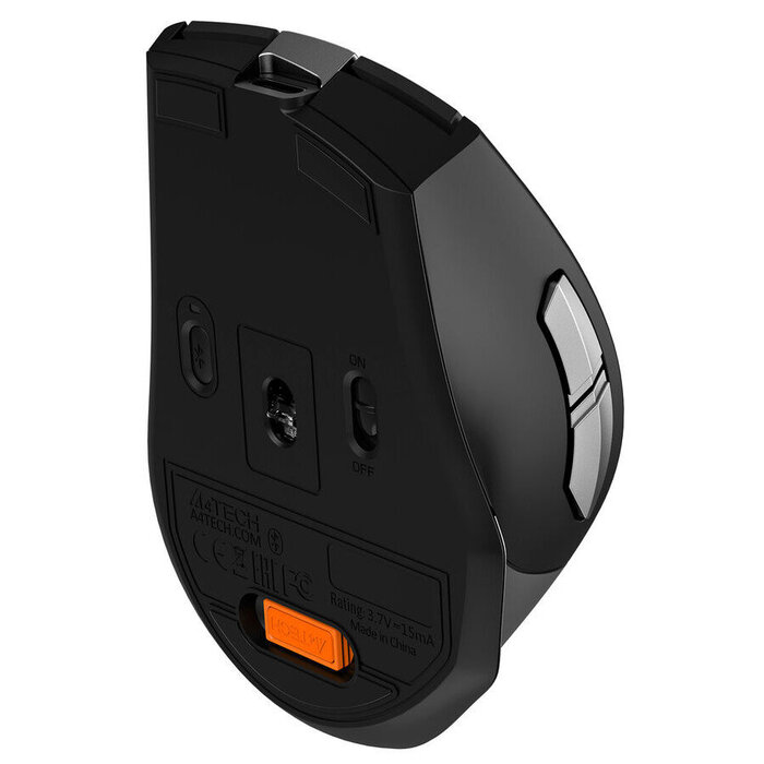 Мышь A4Tech Fstyler FB35C, Серый, Черный №4