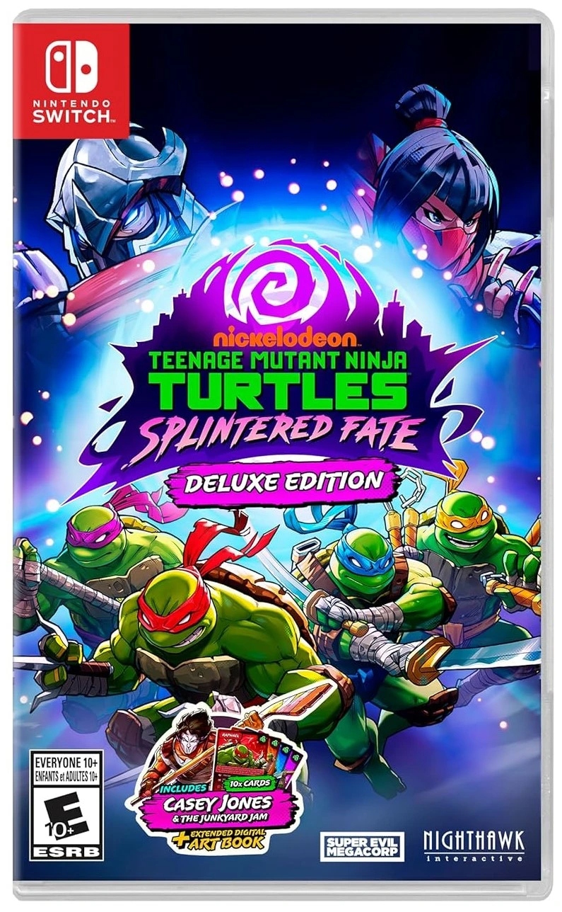 Игра Teenage Mutant Ninja Turtles: Splintered Fate - Deluxe Edition для Nintendo Switch (Английская версия) детальное изображение - 1