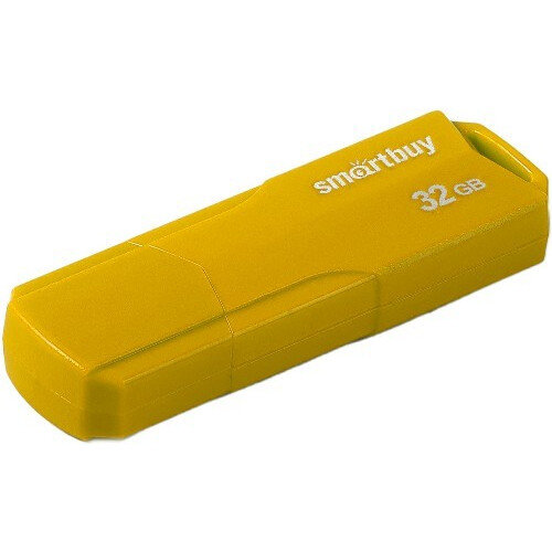 USB Flash накопитель SmartBuy  (SB32 ГБCLU-Y) 32 ГБ, желтый детальное изображение - 1