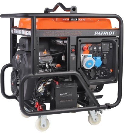 Генератор бензиновый PATRIOT GRA 18000 AWS 472102318, 16.5 кВт, Черный детальное изображение - 1