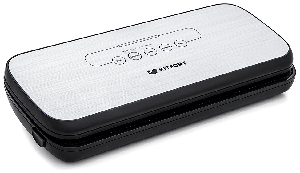 Вакуумный упаковщик Kitfort KT-1502-2, Чepный детальное изображение - 1