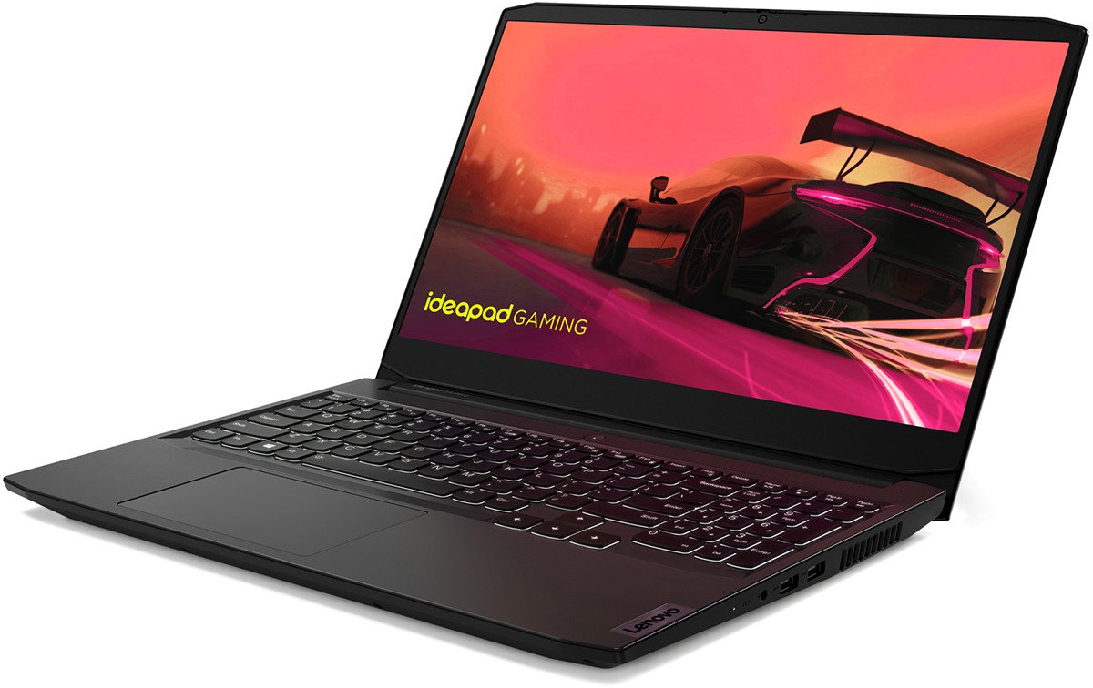 Ноутбук Lenovo IdeaPad Gaming 3 15ACH6, 82K201QTRU, RAM 8 ГБ, SSD 512 ГБ, Черный детальное изображение - 2