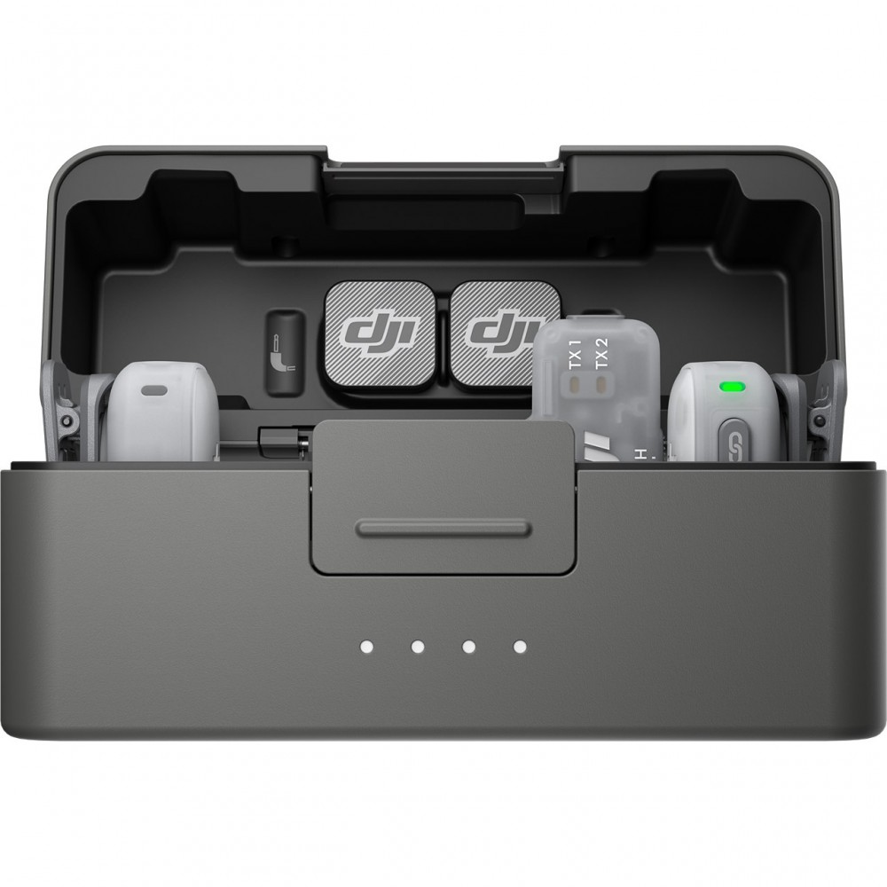 Радиосистема DJI Mic Mini 2 (2TX + RX + Charging Case), Черный детальное изображение - 1