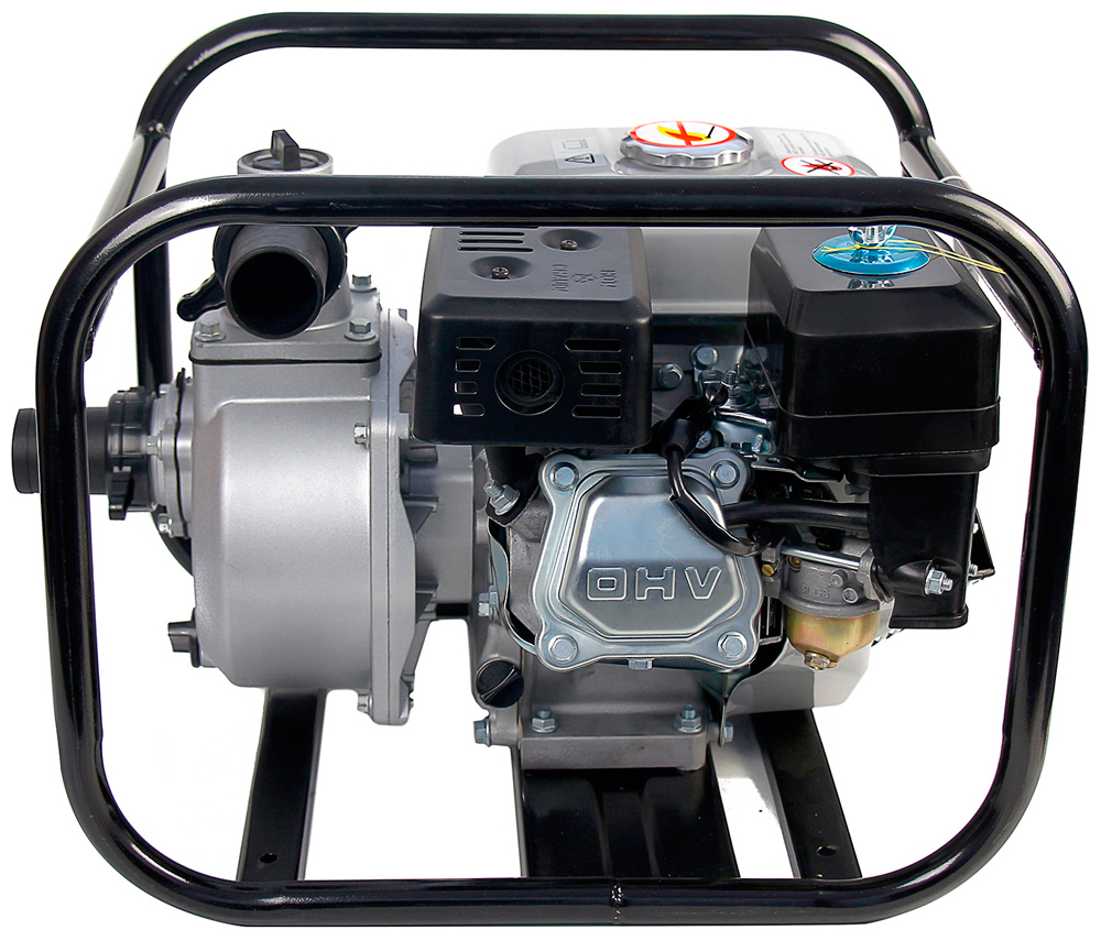 Мотопомпа Ставр МПБ-50/5200, 600 л/мин, 25 мм, напор 27 м, d=50 мм, 5200 Вт, Серый детальное изображение - 2