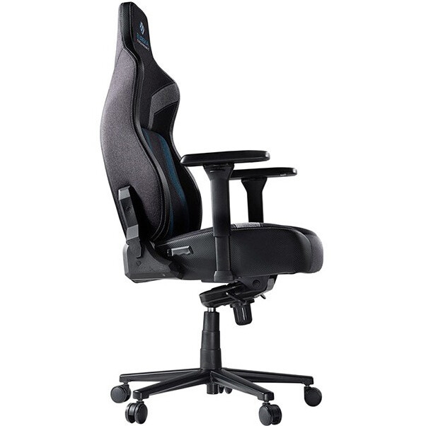 Игровое кресло Eureka Python II (ERK-GC08-BU), Черный/Голубой детальное изображение - 4