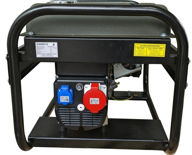 Генератор бензиновый ENERGO EB7.0/400-RL 000032829, 5.1 кВт, Черный детальное изображение - 3