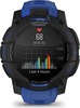 Смарт-часы Garmin Instinct 3 Amoled, Black with Black/Bolt Blue Silicone Limited edition, 45 мм, Синий вариант - 2