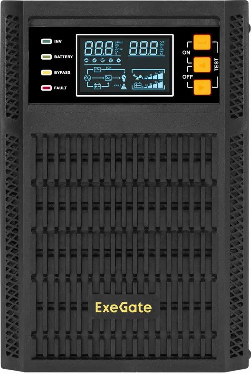 ИБП ExeGate PowerExpert TL-2000.72V.LCD.AVR.3SH.USB.RS232.SNMP детальное изображение - 2