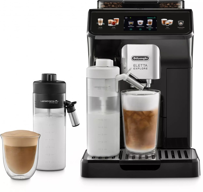 Кофемашина Delonghi Eletta Explore ECAM450.55.G, Черный №4
