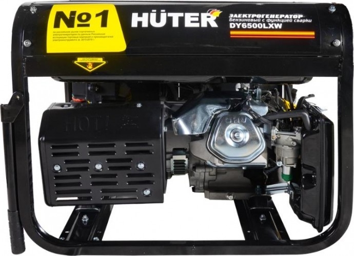 Сварочный генератор HUTER DY6500LXW 64/1/18, 5 кВт, Черный детальное изображение - 5