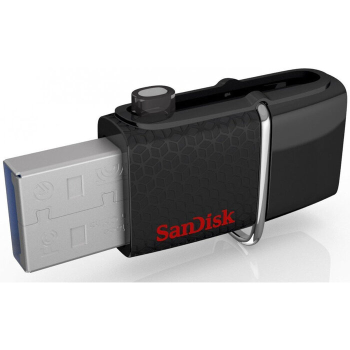 USB Flash накопитель SanDisk Ultra Dual (SDDD2-064G-G46) 64 ГБ, черный №4