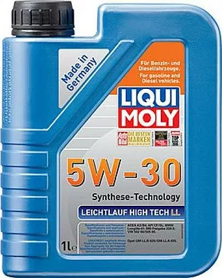 Моторное масло Liqui Moly Leichtlauf High Tech LL 5W-30, 39005, 1 л  детальное изображение - 1