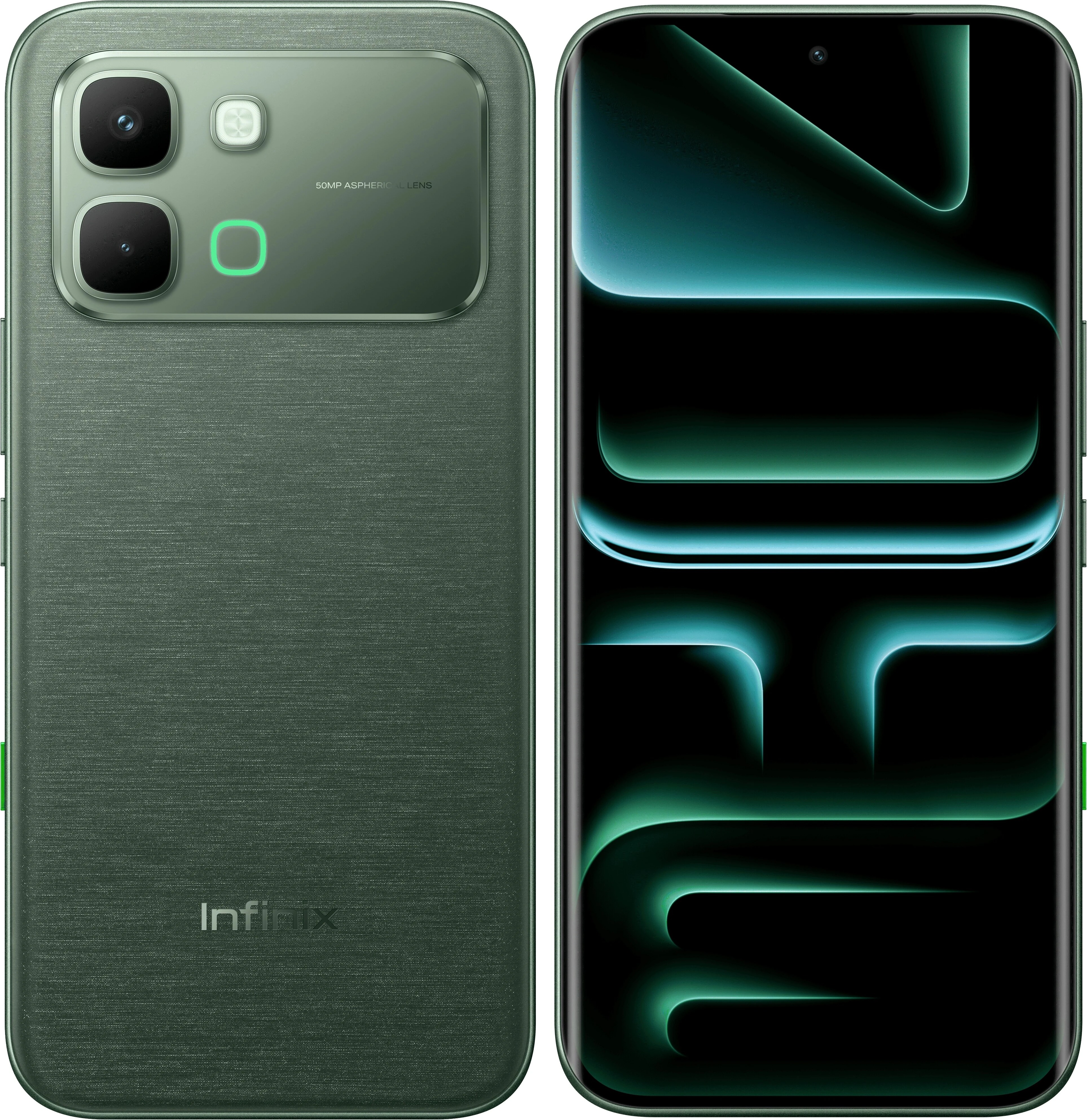 Смартфон Infinix Note Edge 8/256 Гб, Зеленый, Dual nano-SIM + Esim детальное изображение - 1