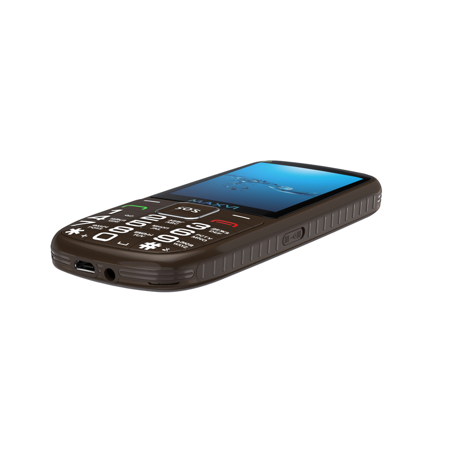 Мобильный телефон MAXVI B9, 32 Мб, Коричневый, Dual mini-SIM детальное изображение - 7