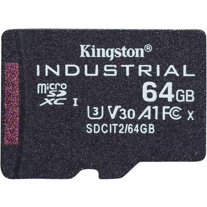 Карта памяти Kingston MicroSD (SDCIT2/64GBSP), 64 Гб №1