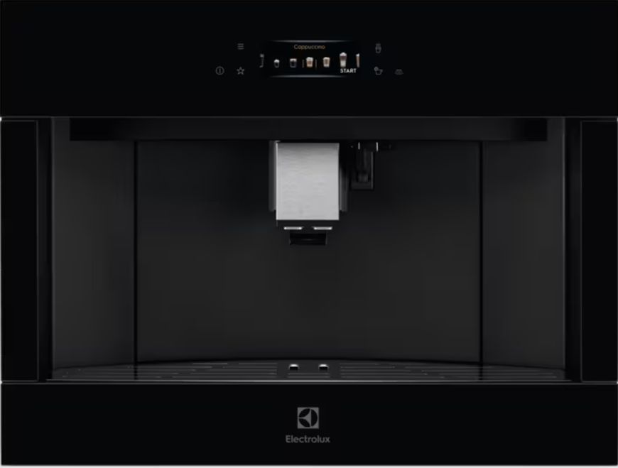 Встраиваемая автоматическая кофемашина Electrolux KBC85Z, Черный детальное изображение - 1