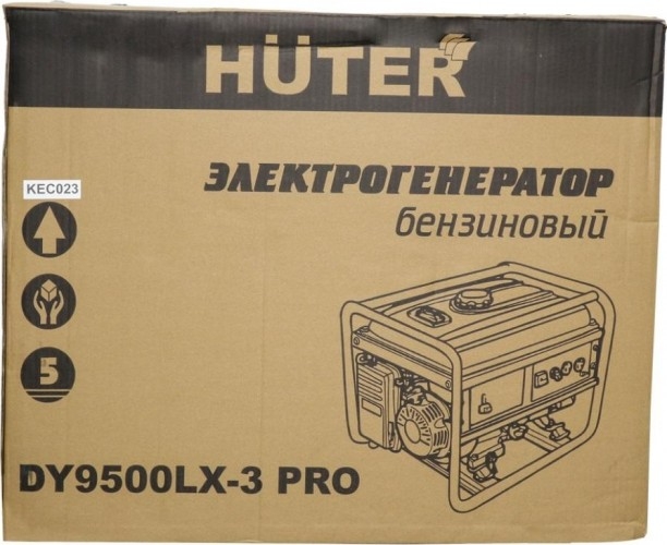 Генератор бензиновый HUTER DY9500LX-3 PRO 64/1/77, 7.8 кВт, Черный детальное изображение - 12