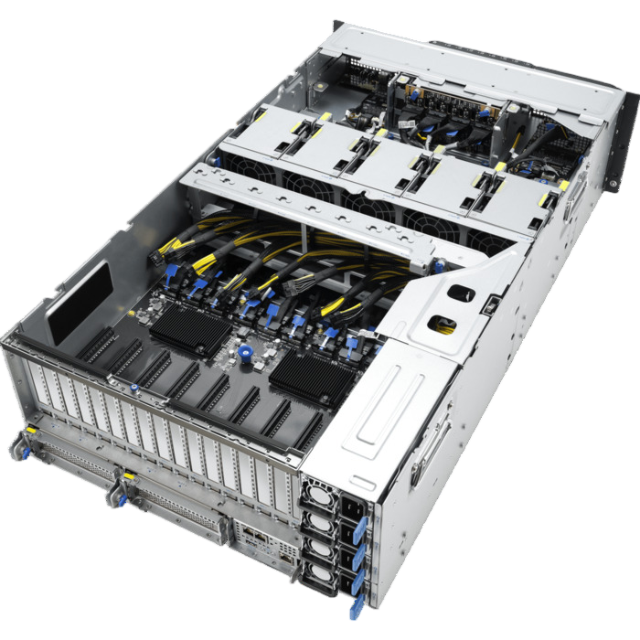 Серверная платформа ASUS ESC8000-E12P, 3200 Вт детальное изображение - 7