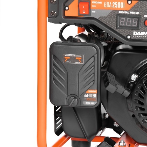 Генератор бензиновый DAEWOO GDA 2500i, 2.2 кВт, Оранжевый детальное изображение - 11