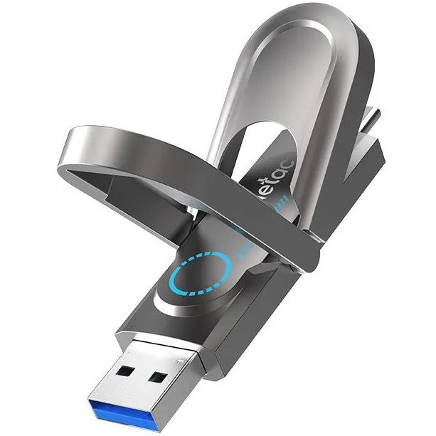 USB Flash накопитель Netac US9 256 ГБ, синий детальное изображение - 3