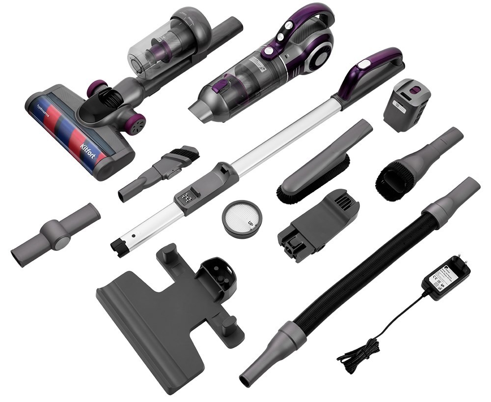 Пылесос KITFORT KT-551, серый детальное изображение - 2