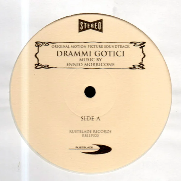 Виниловая пластинка OST Drammi Gotici – Ennio Morricone LP (White) детальное изображение - 3