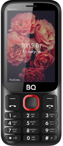 Мобильный телефон BQ 3590 Step XXL+, 64 Мб, Черный/Красный, Dual mini-SIM детальное изображение - 3
