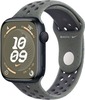 Умные часы Apple Watch Series 9 Midnight Aluminum Case GPS + Cellular with Nike Sport Band Cargo Khaki, 45 mm, Карго хаки вариант - 1