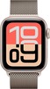 Умные часы Apple Watch SE 3 40 мм, GPS, Starlight Aluminium Case with Natural Milanese Loop, Сияющая звезда/Серебристый вариант - 2