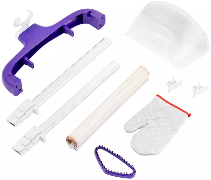 Отпариватель Kitfort КТ-9113-1, Белый/фиолетовый №7