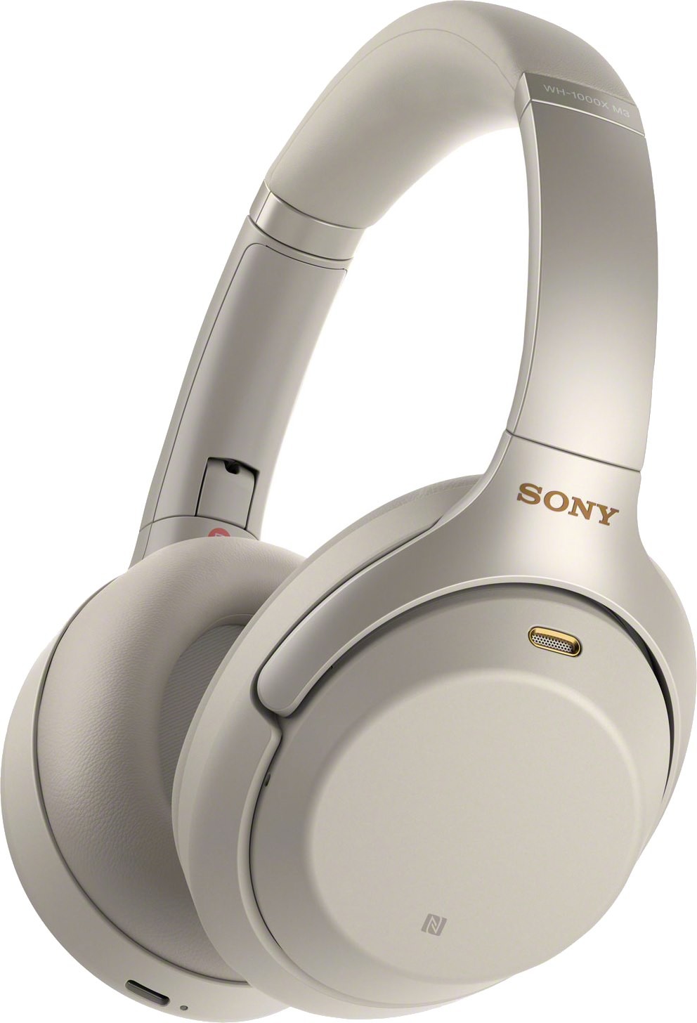Беспроводные наушники Sony WH-1000XM3, Серебристый детальное изображение - 2