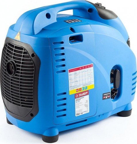 Генератор бензиновый ЗУБР ЗИГ-3500, 3 кВт, Синий детальное изображение - 2