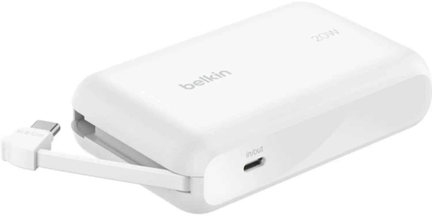 Внешний аккумулятор Belkin Power Bank (BPB021hqWH), 10000 мАч, Белый детальное изображение - 2