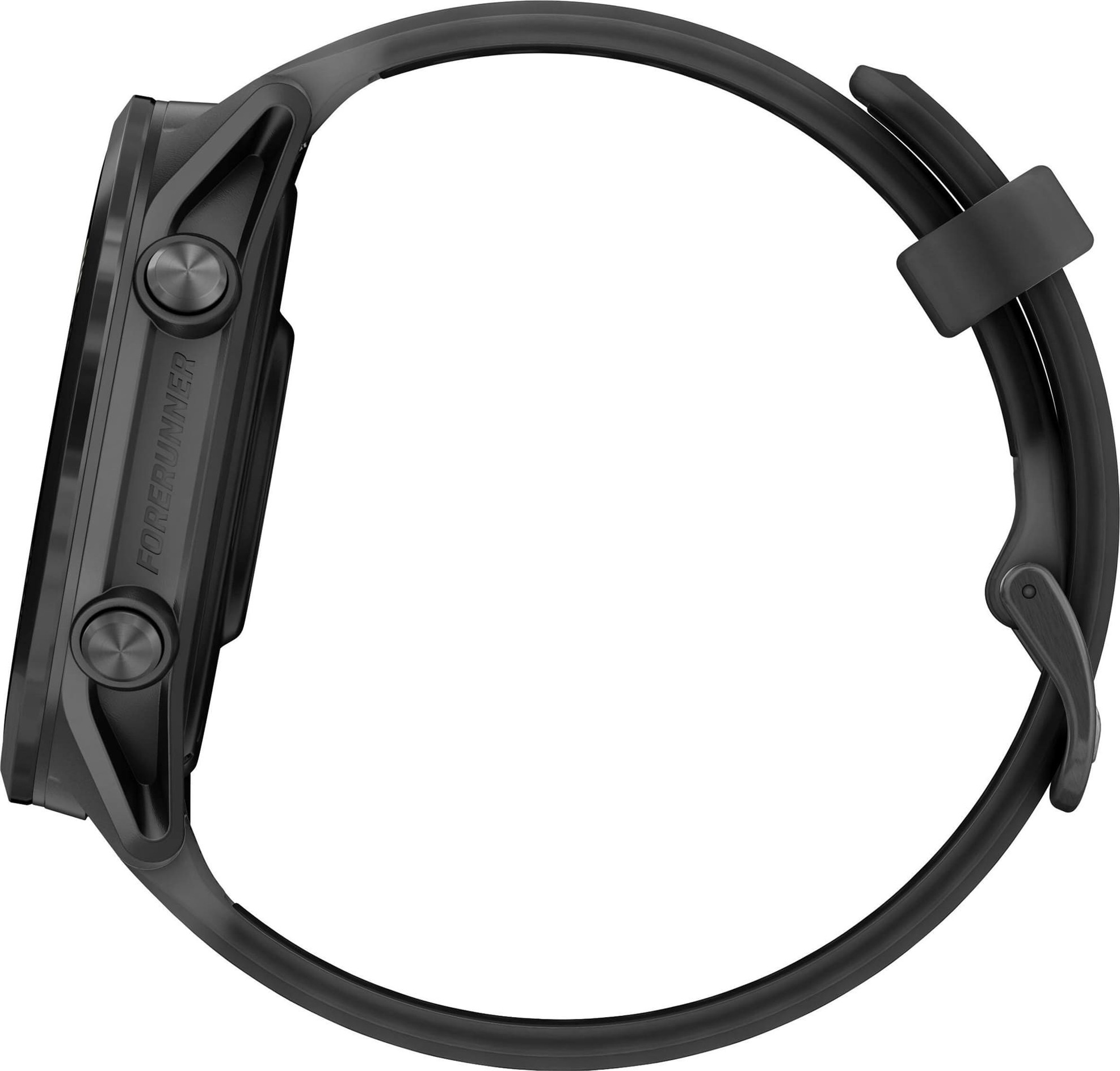 Умные часы Garmin Forerunner 570 47 мм, Шиферно-серый, алюминиевый безель, черный ремешок детальное изображение - 4