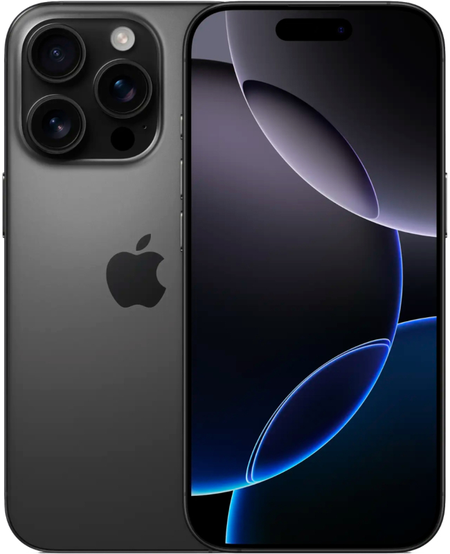 Смартфон Apple iPhone 16 Pro 256 Гб, Черный титан, Dual eSIM детальное изображение - 1
