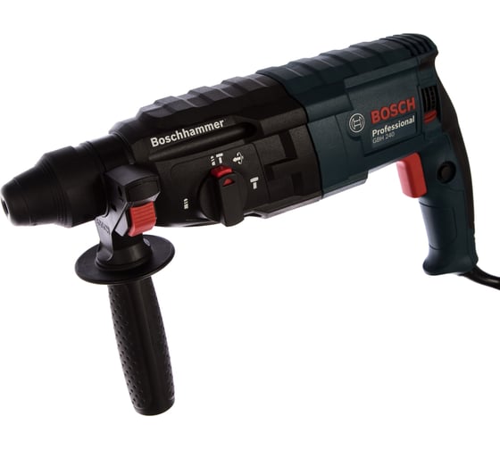 Перфоратор Bosch GBH 240 + набор оснастки, 790 Вт, 2.7 Дж, 4200 уд/мин детальное изображение - 2