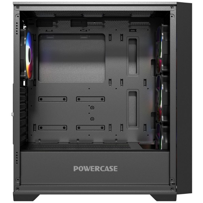Корпус Powercase ByteFlow Micro, Черный детальное изображение - 6