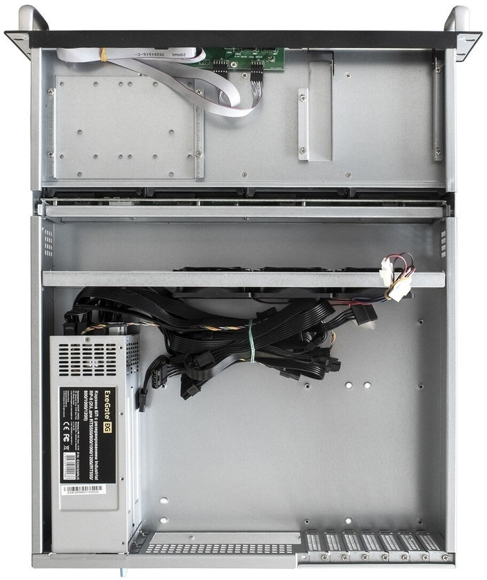 Серверный корпус ExeGate Pro 2U550-HS08/Redundant 2x1000W, 1000 Вт, Черный №3