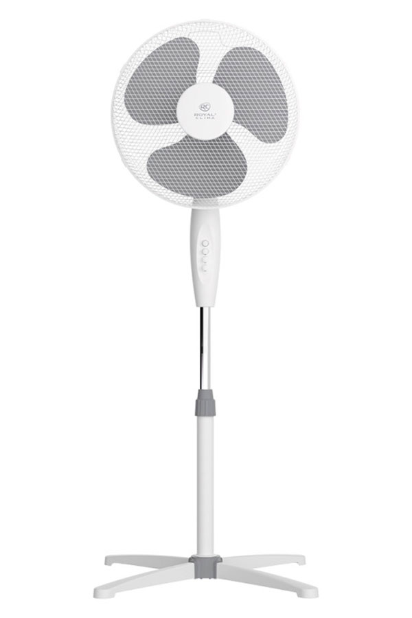 Вентилятор напольный Royal Clima RSF-1601M-WT, 45 Вт, Белый детальное изображение - 1