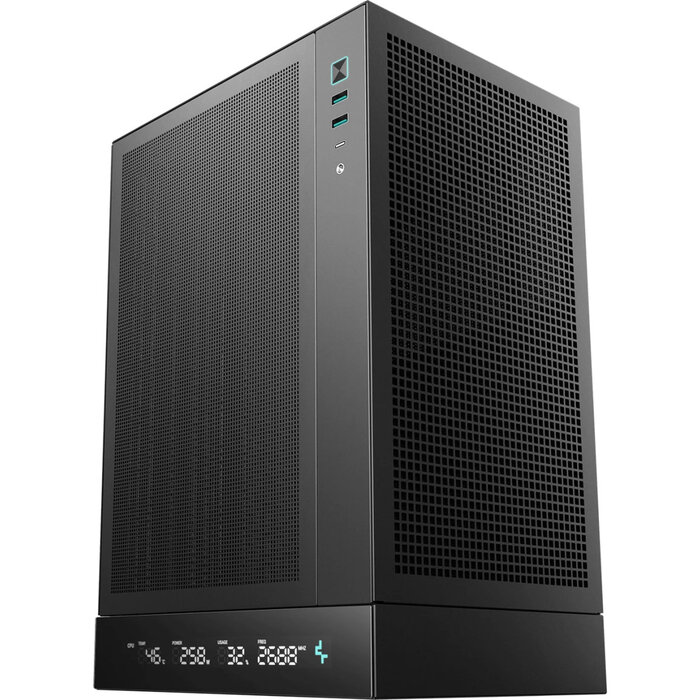 Корпус DeepCool CH170 DIGITAL, Черный №2