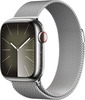 Умные часы Apple Watch Series 9 Silver Stainless Steel Case, Silver Milanese Loop 41 мм, Серебристый вариант - 1