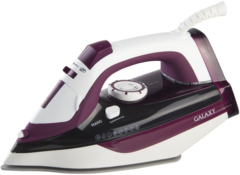 Утюг Galaxy GL 6108, Фиолетовый детальное изображение - 1