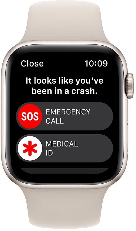 Смарт-часы Apple Watch SE 2022 40 мм, Starlight Aluminium Case with Stalight Sport Band, Сияющая звезда детальное изображение - 2