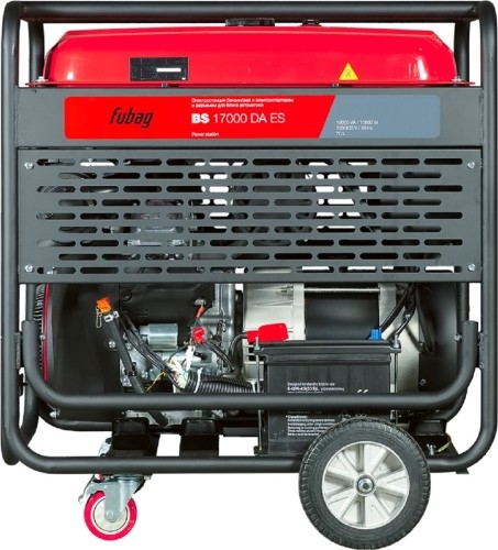 Генератор бензиновый FUBAG BS 17000 DA ES 641058, 15 кВт, Красный детальное изображение - 5