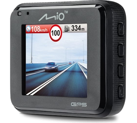 Видеорегистратор Mio MiVue C333 GPS, 1920x1080 Full HD dpi, MicroSD, 128 ГБ, Черный детальное изображение - 3